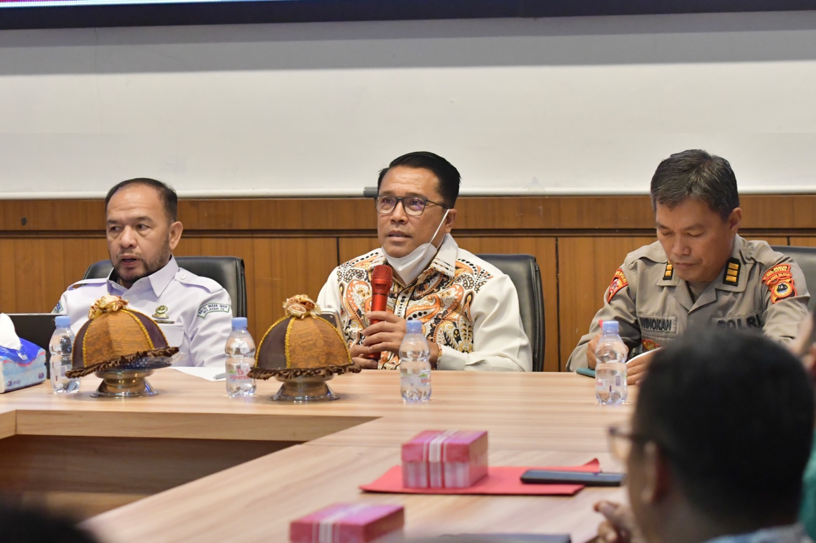 Wabup Lutra Pimpin Rakor Karhutla,Titik Rawan Dan Ancaman Asap Jadi  Perhatian