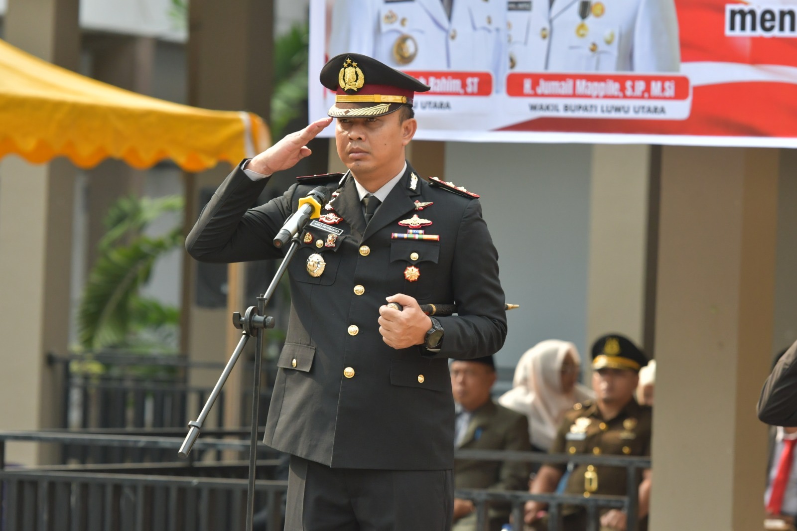Peringatan Hari Kesaktian Pancasila di Lutra ,Kapolres Ario Putranto Tuhu Bertindak Sebagai Irup