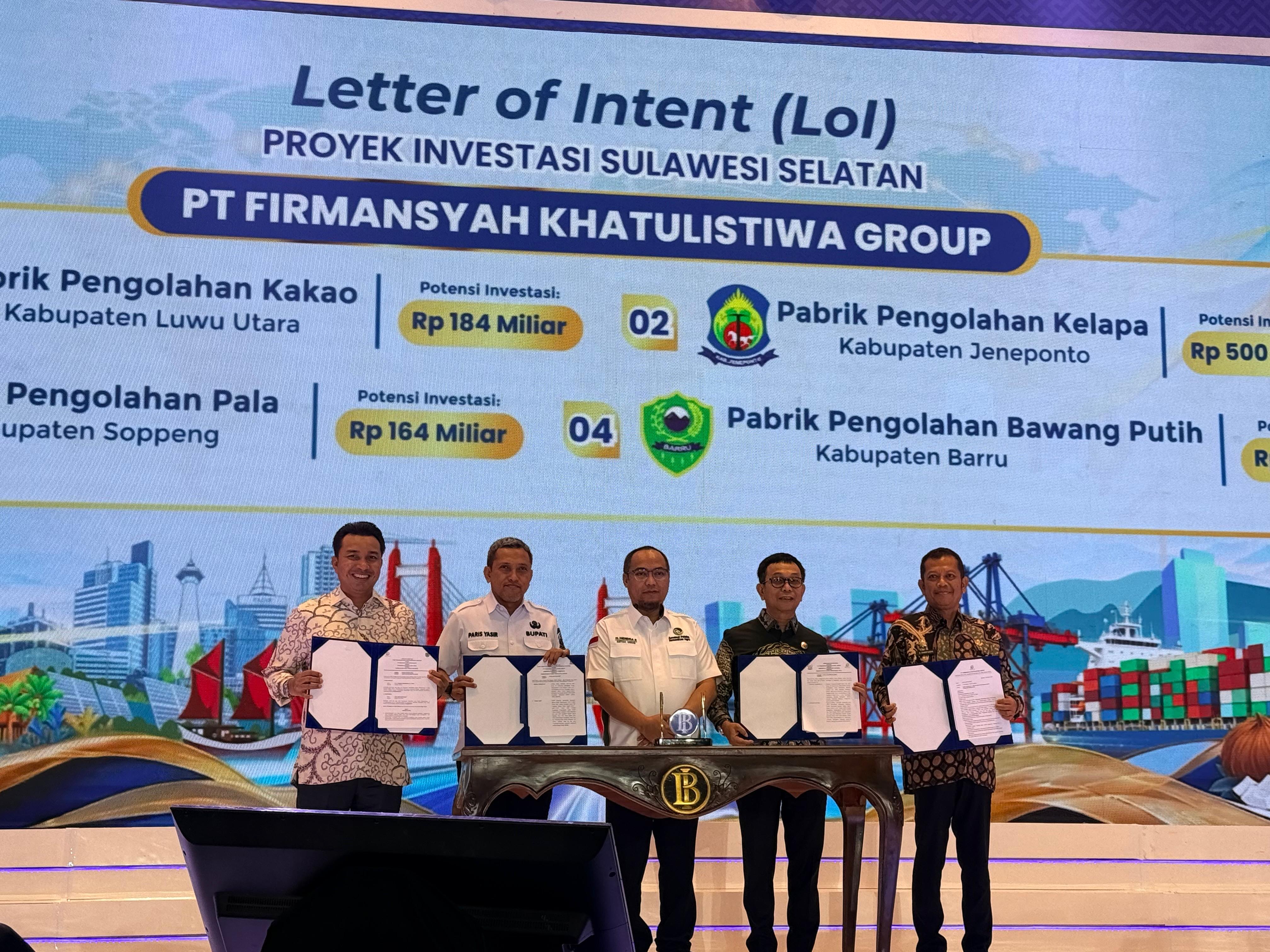 Sulampua Investment and Business Forum(SIBF) 2026, Bupati Lutra Taken Proyek Investasi Senilai 184M