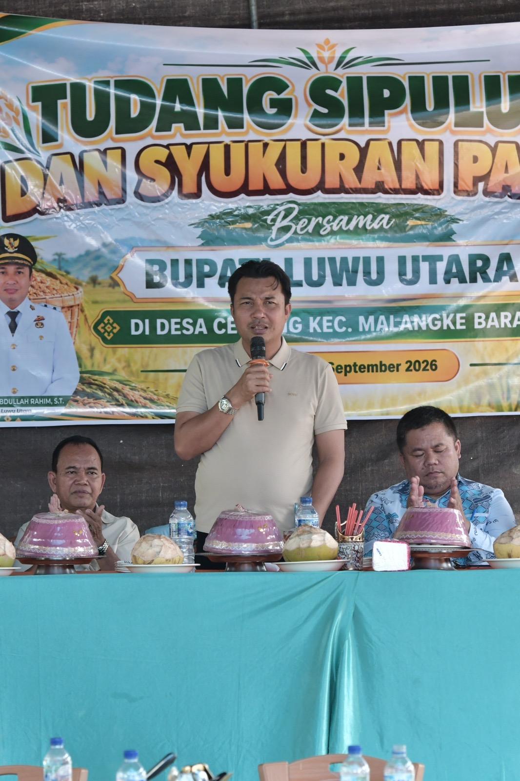 Hadiri tudang sipulung dengan masyarakat desa cenning, Andi Rahim : Bertani sangat menyenangkan 