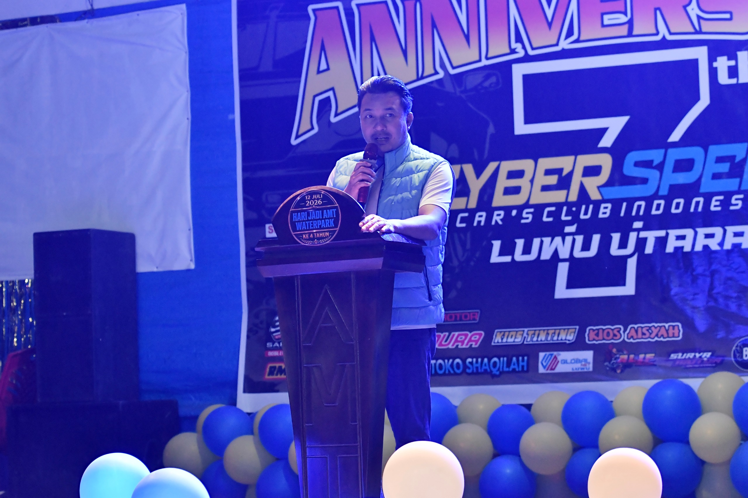 Anniversary ke-7 Cyber Speed Chapter di hadiri Bupati :perkuat kebersamaan,Dorong promosi wisata 