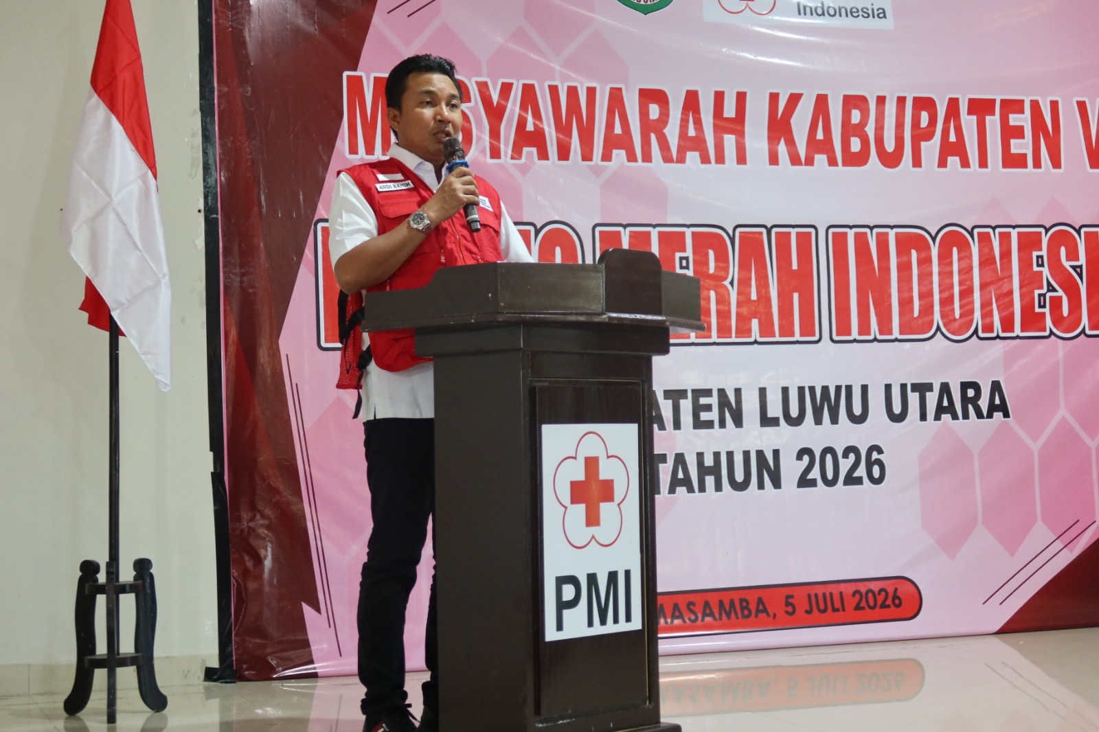Terpilih sebagai ketua PMI Luwu Utara Periode 2026-2031, Bupati Andi Rahim sampaikan ini 