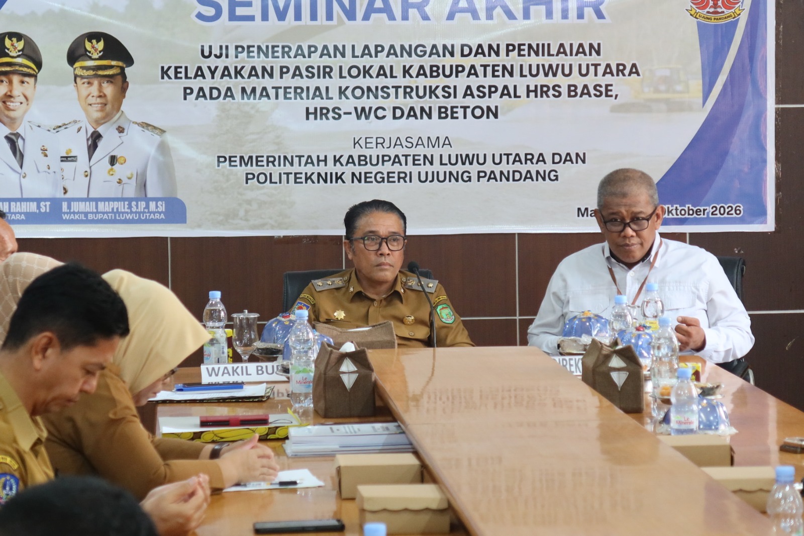 Manfaatkan Kekayaan Alam Daerah, Wabup Jumail Mappile Resmi Buka Kegiatan Uji Pasir Lokal Lutra
