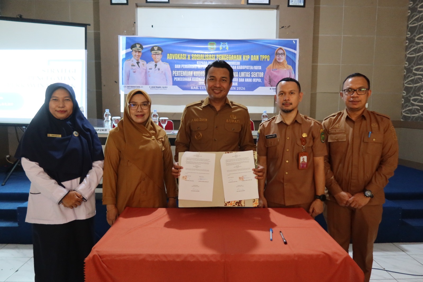 Menuju Zero Perkawinan Anak,Bupati Lutra Perkuat Gerakan Perlindungan Perempuan Dan Anak