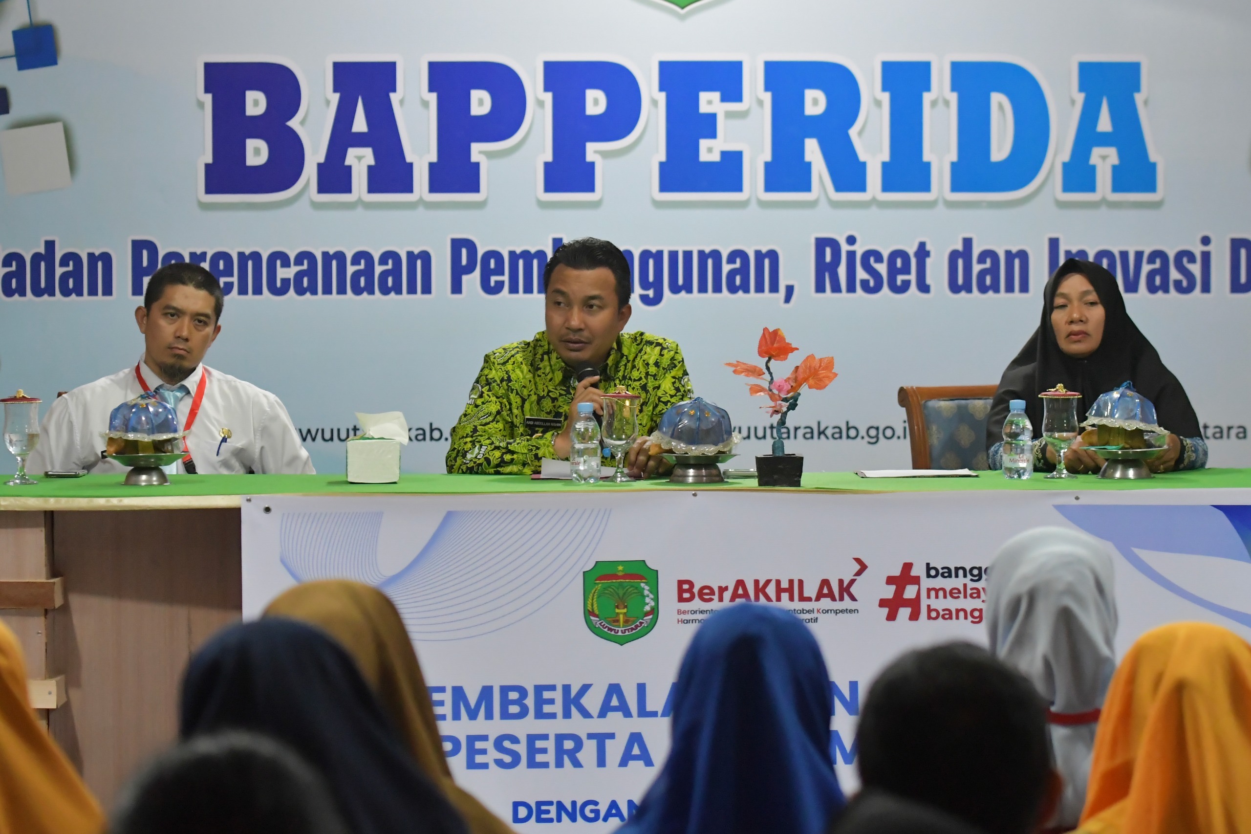 Bupati  Lutra Buka Pembekalan Dan Pengarahan Peserta Asesmen Pegawai Dengan Metode CACT 