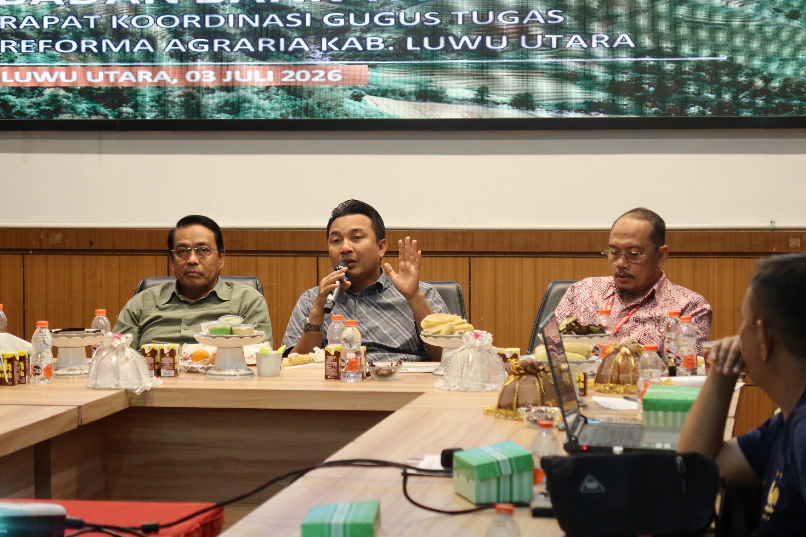 Pimpin rakor gugus tugas reforma agraria, Andi Rahim sampaikan ini
