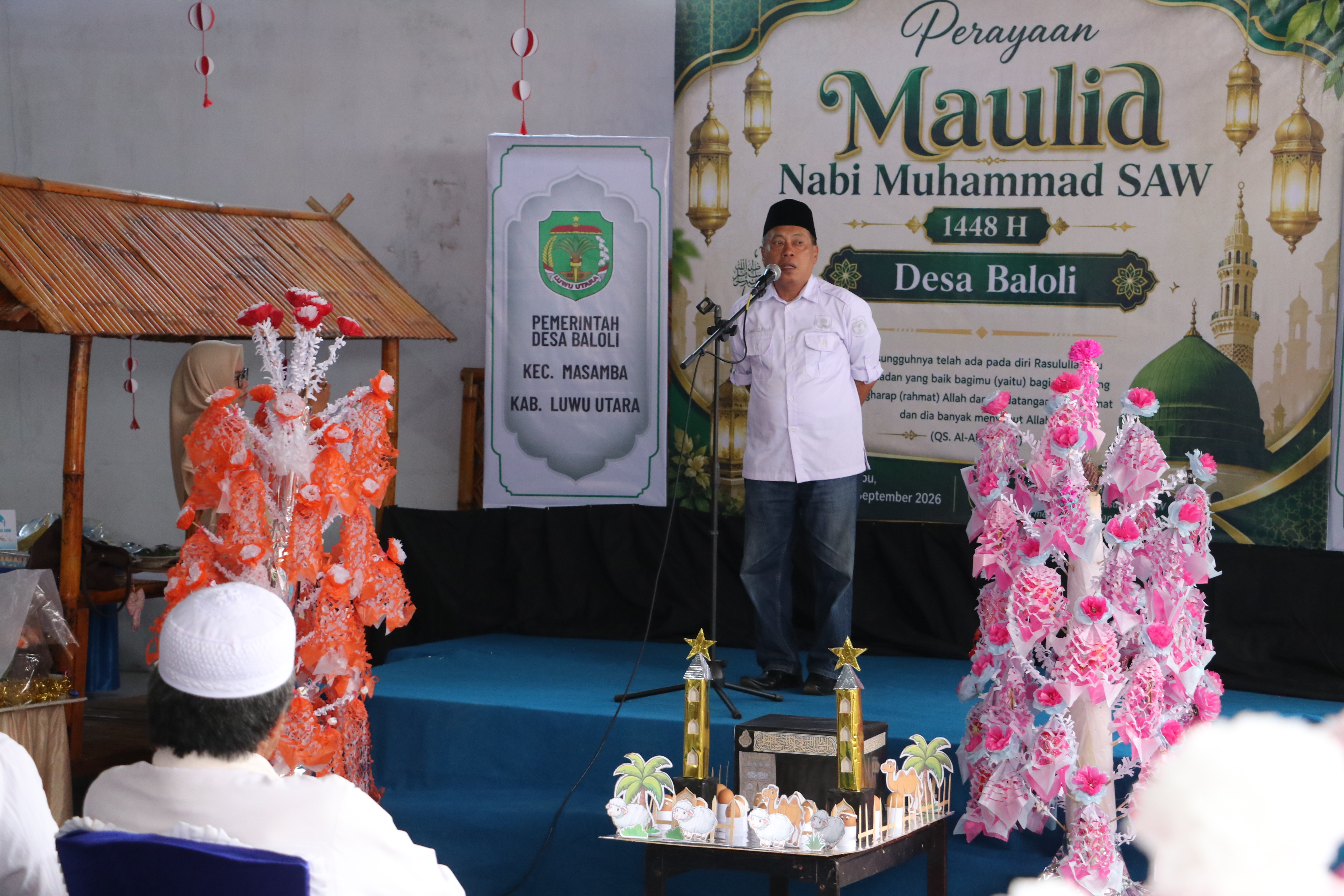 Hadiri Maulid Nabi Muhammad SAW Sekda Ajak Warga Teladani Akhlak Rasulullah