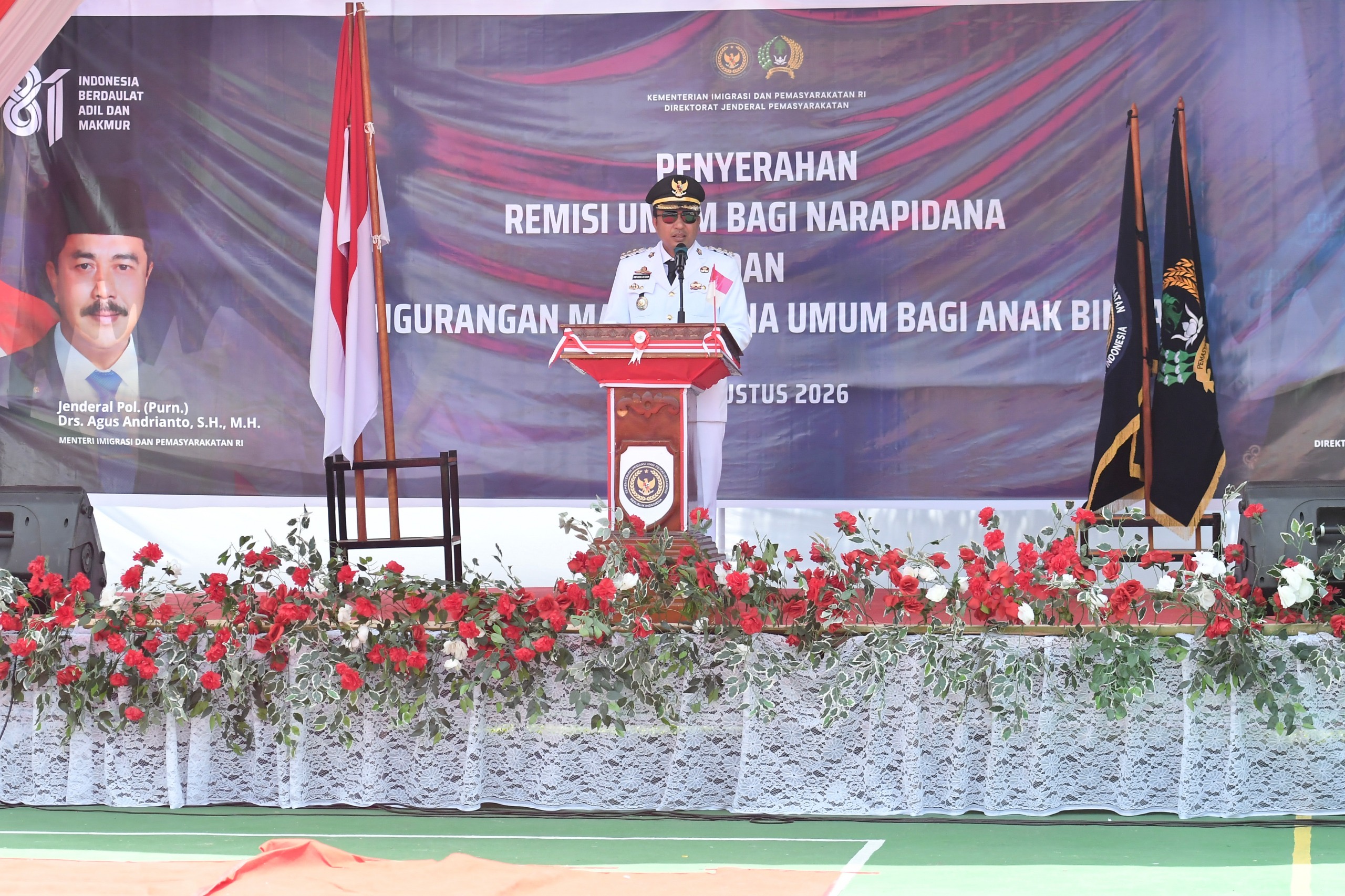 Bupati Lutra Serahkan Remisi HUT Ke - 81 RI, 341 Narapidana Dapat Pengurangan Masa Pidana