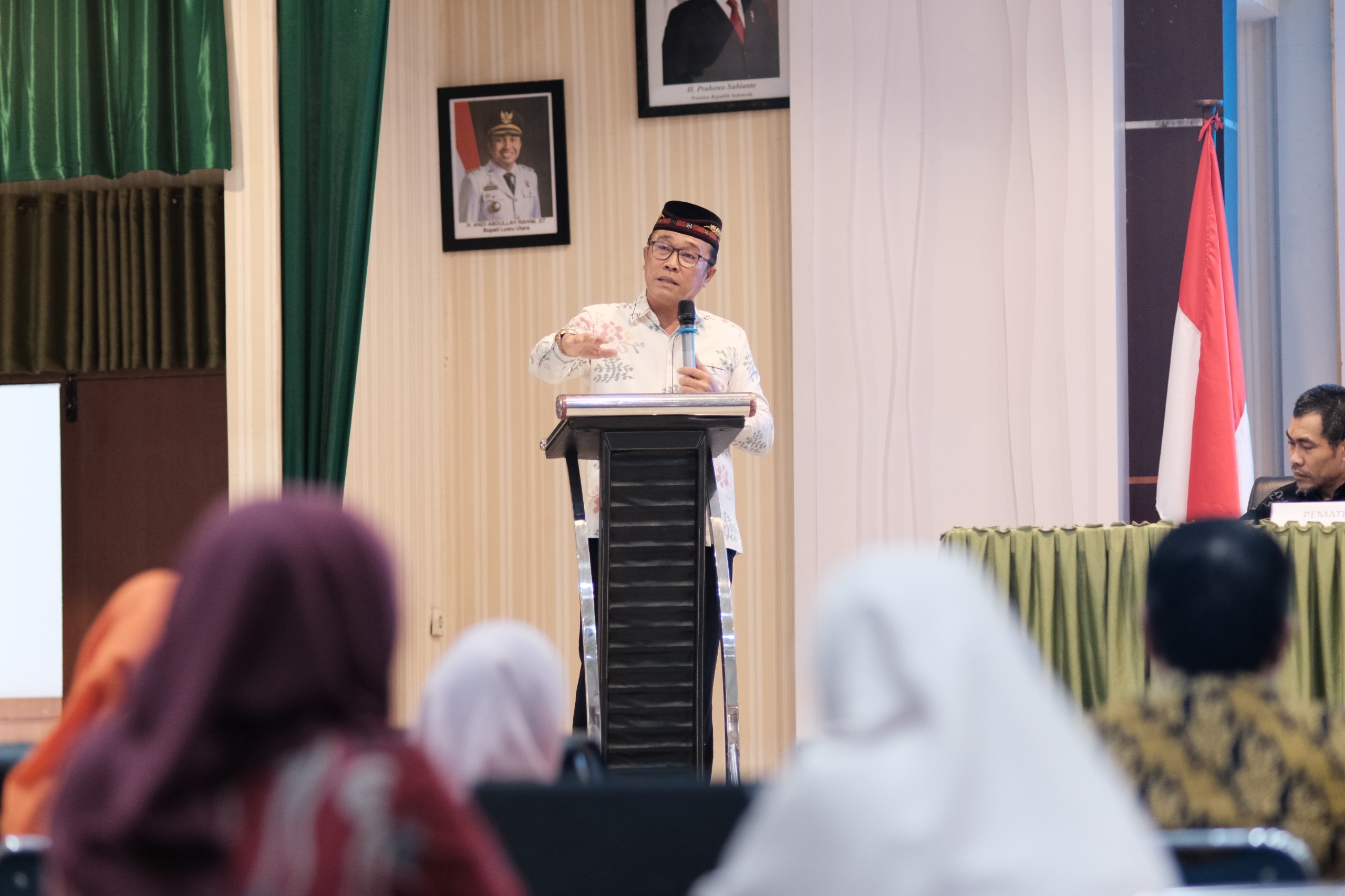 Wabup Lutra Buka coaching clinic RUP tahun 2026.