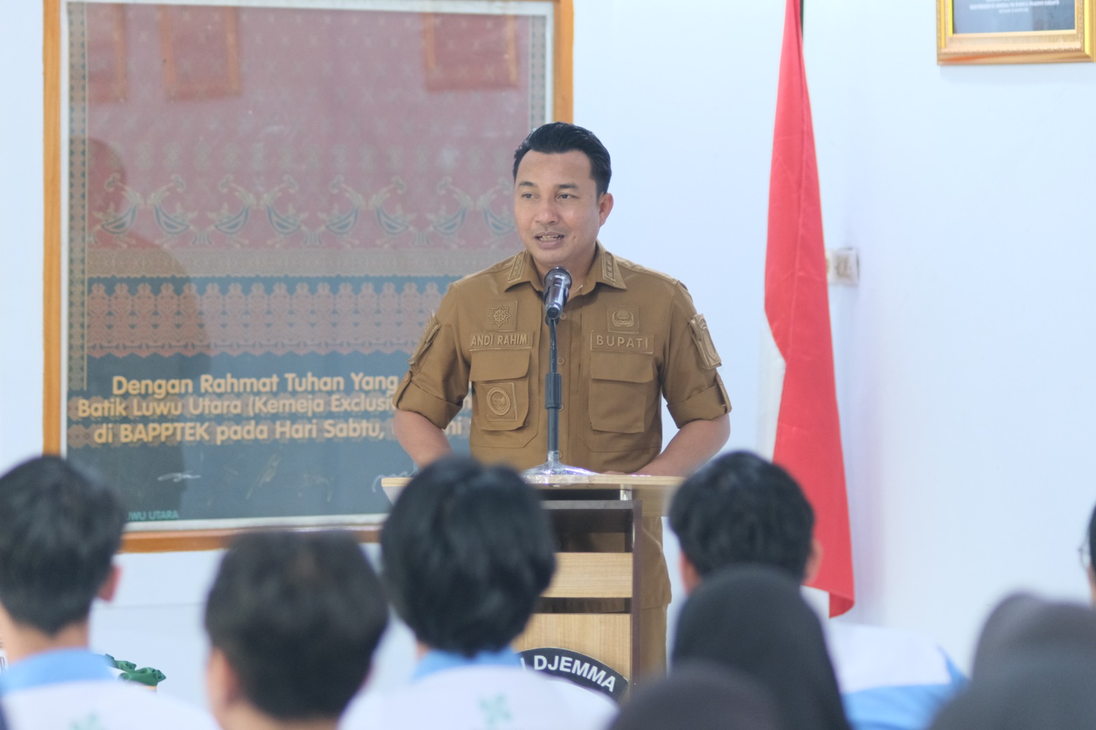 Buka Pelatihan Vokasi Nasional, Bupati Luwu Utara Dorong Peserta Jadi Wirausaha Muda Mandiri