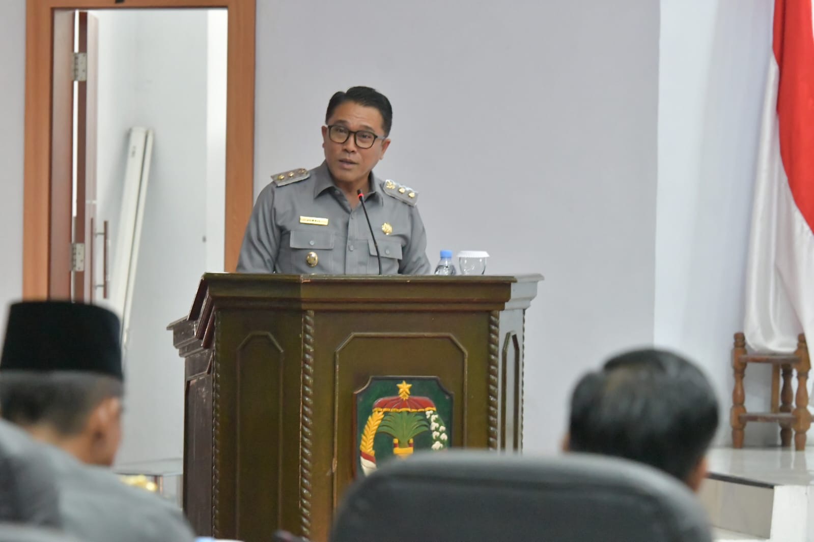 Wakil Bupati Luwu Utara sampaikan jawaban bupati atas pandangan umum fraksi 