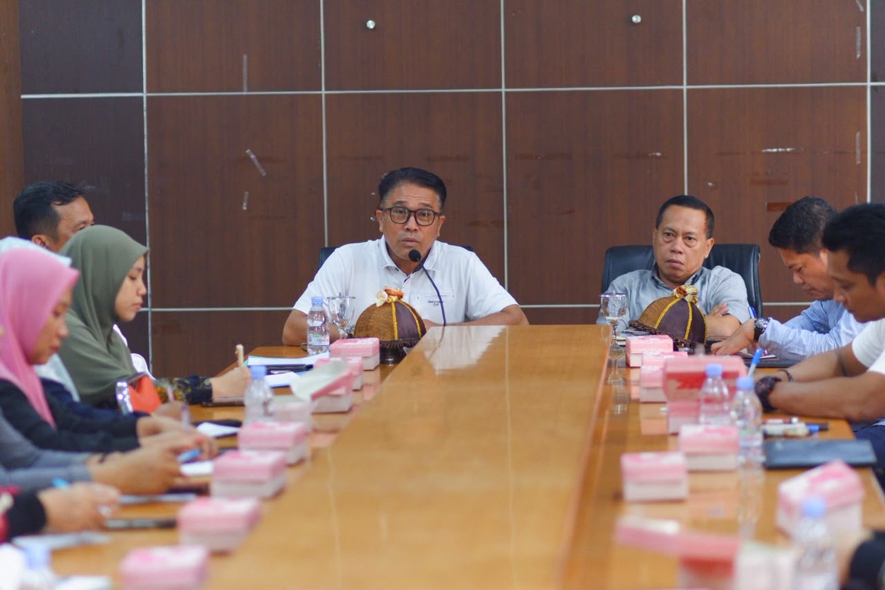 Wabup Lutra pimpin rapat pembentukan panitia HUT RI ke-81 tingkat Kabupaten Luwu Utara 