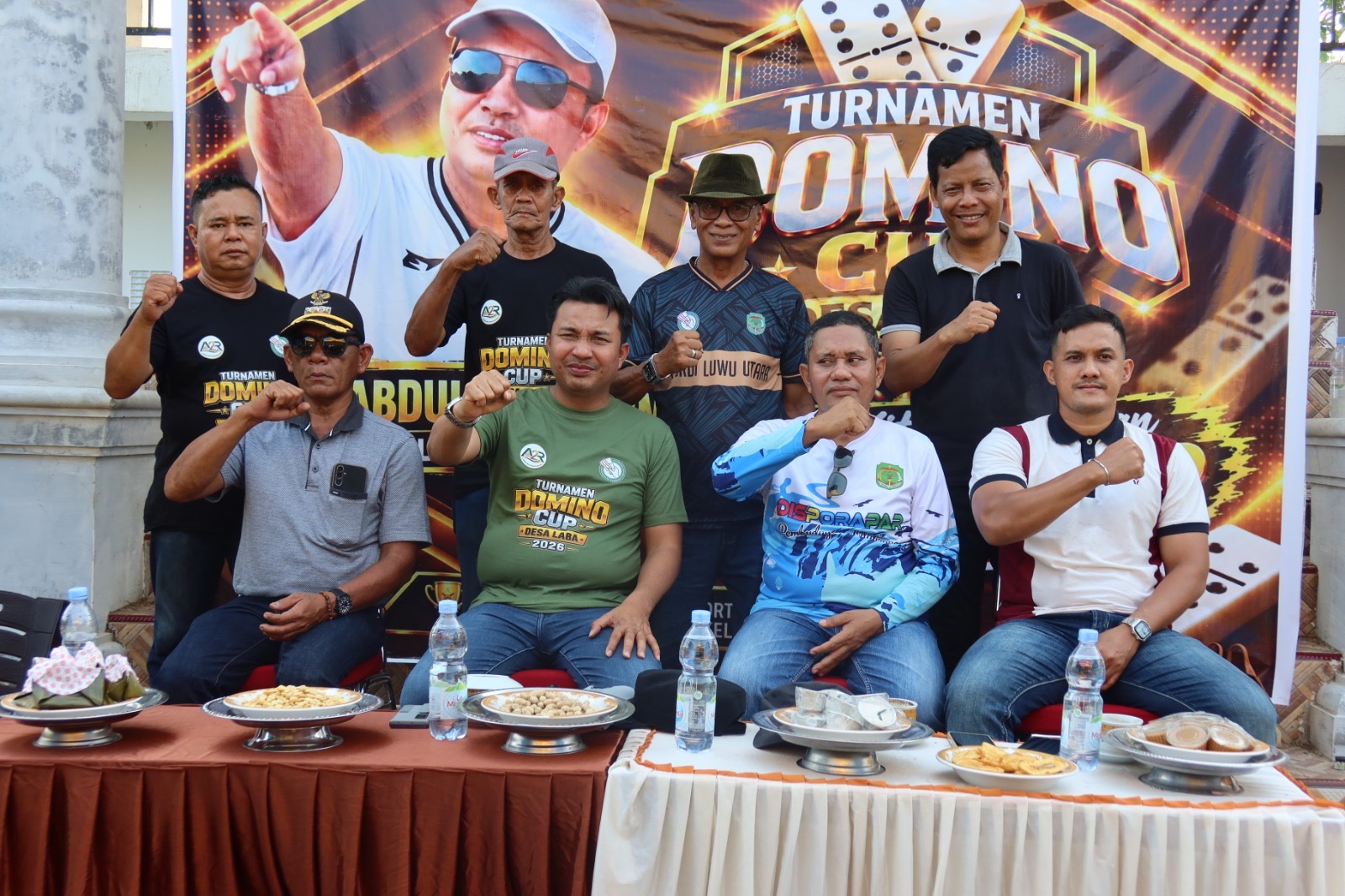 Buka Domino Cup Desa Laba Bupati Lutra Dorong Olahraga Jadi Ruang Silaturahmi Dan Penggerak Ekonomi