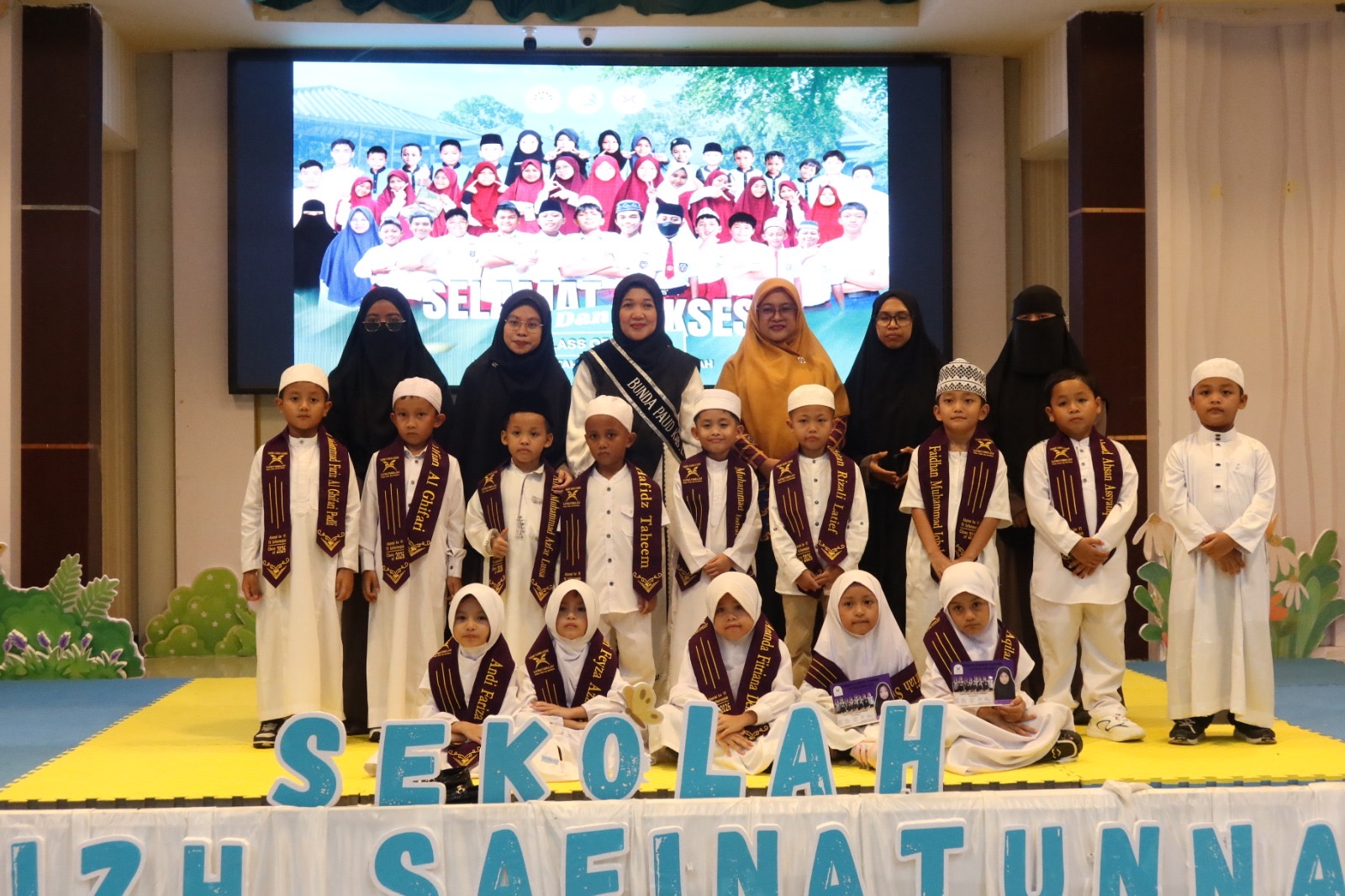Hadiri Penamatan sekolah tahfidzh Safinatunnajah, Bunda PAUD harap Santri menjaga hafalan Al-Quran
