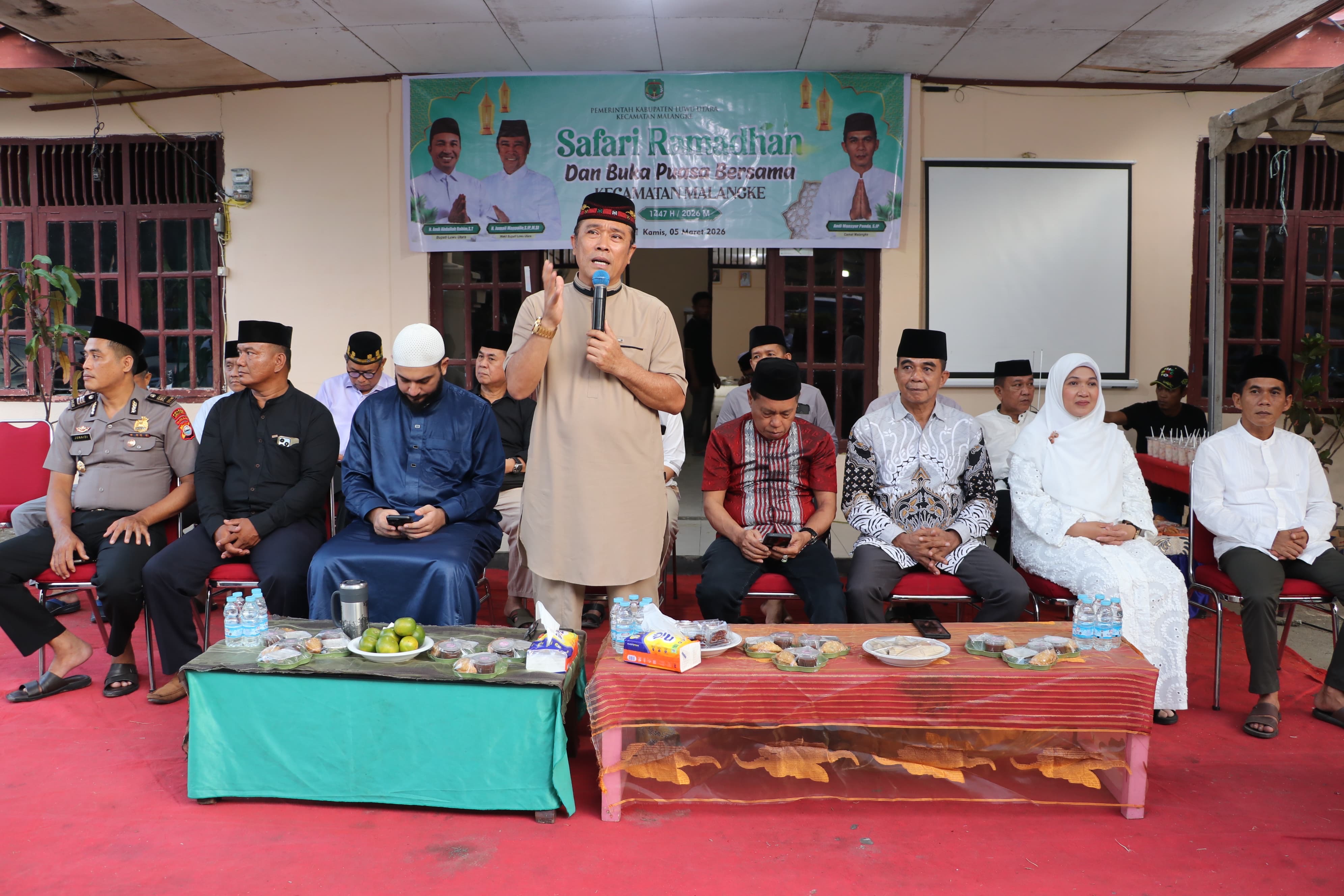 Wakil Bupati Luwu Utara pimpin safari ramadhan kecamatan malangke