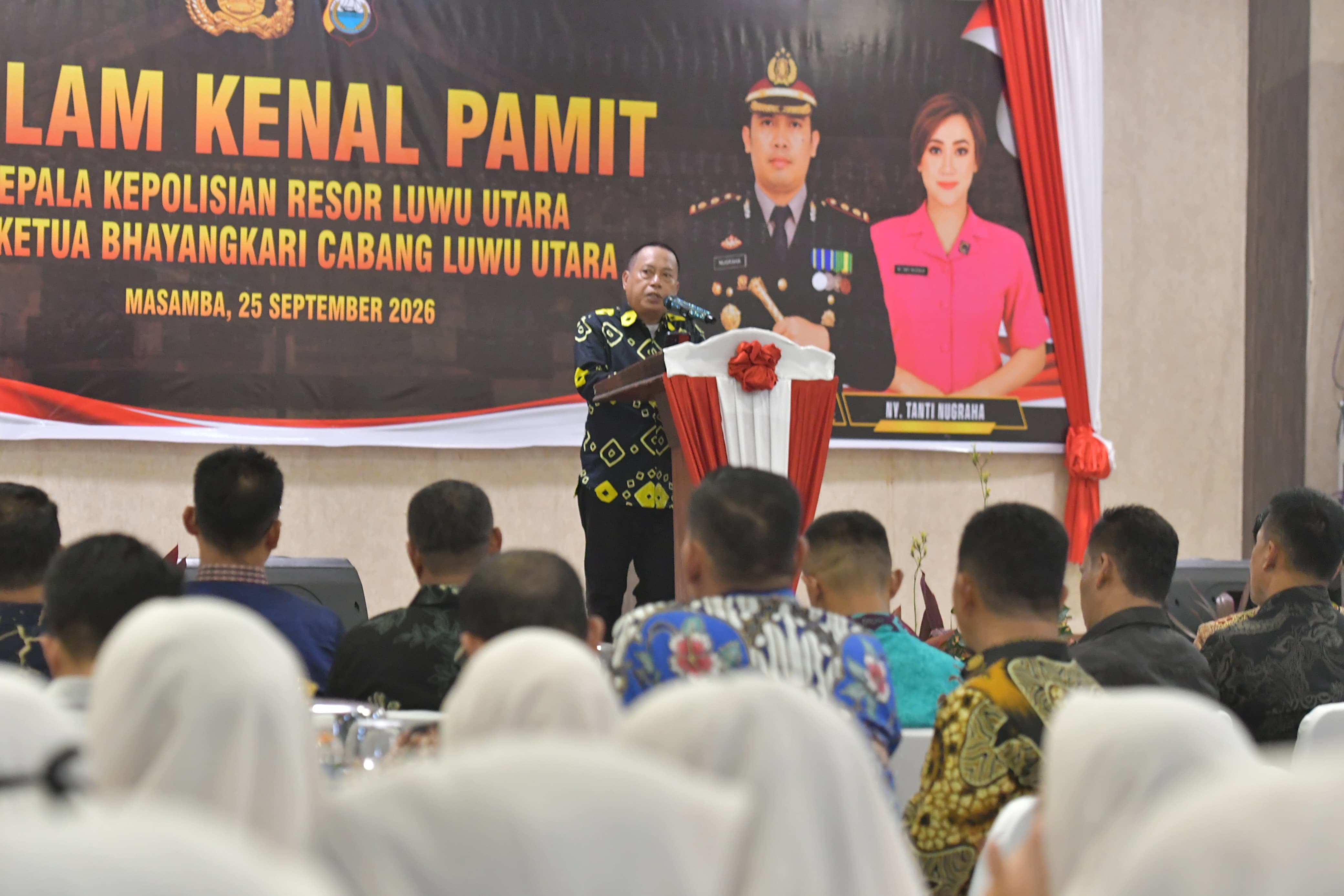 Kenal Pamit Kapolres Lutra ,Sekda: Atmosfer Forkopimda Luwu Utara Sangat Akrab, Harus Terus Terjaga