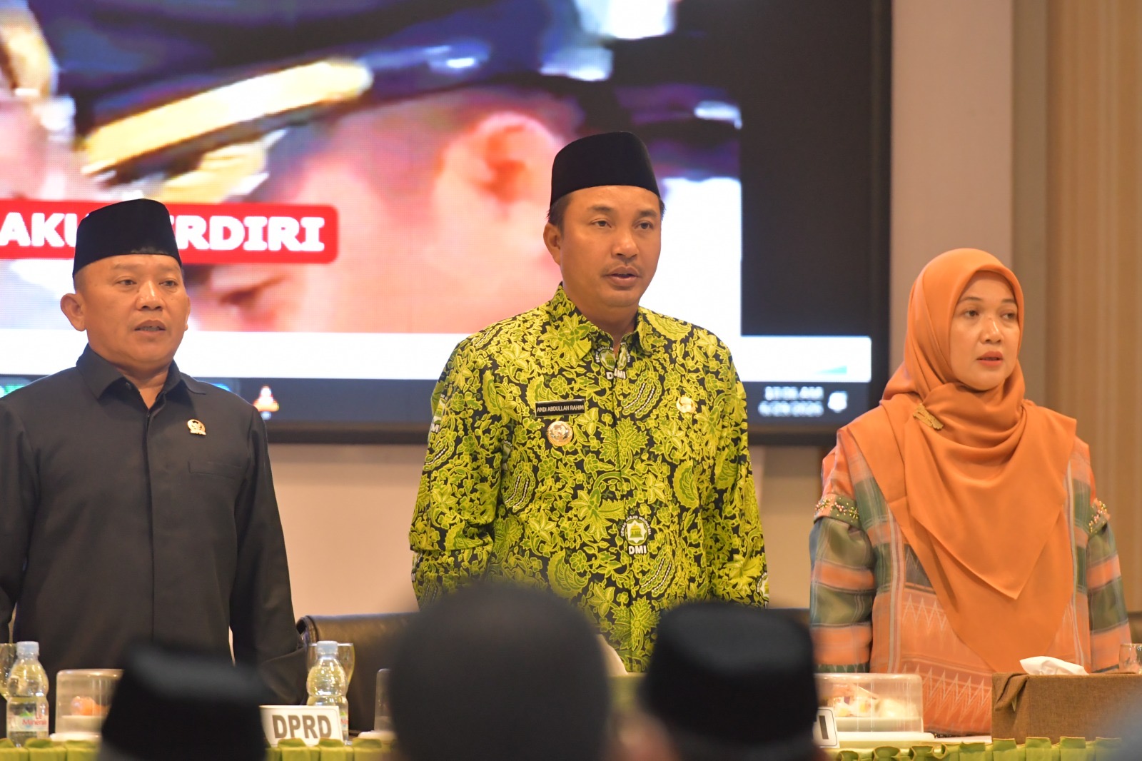 Bupati Andi Rahim secara resmi membuka rakerda DMI Kabupaten Luwu utara 