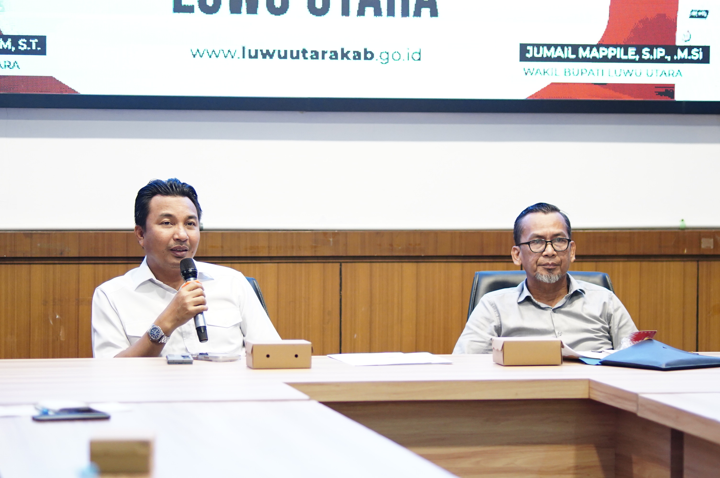 Andi Rahim pimpin rapat dengan yayasan A. Mannene Cendekia : Luwu Utara akan hadir perguruan tinggi 