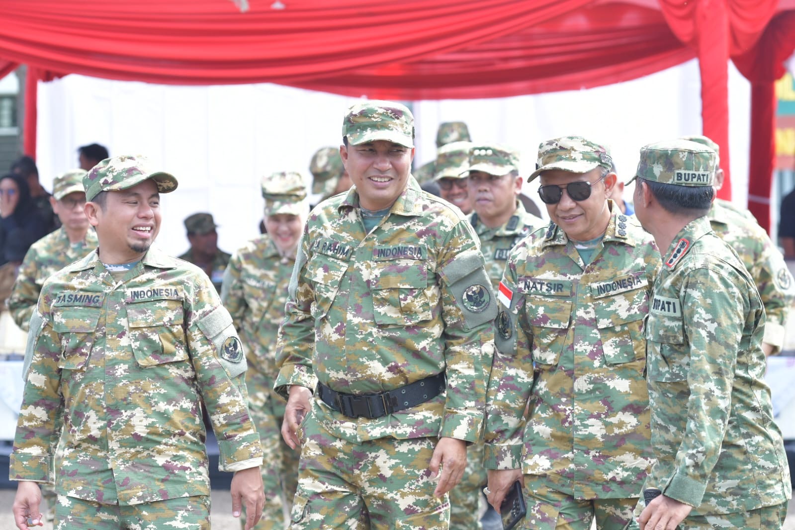 Bupati Luwu Utara hadiri Pembukaan Latsarmil komcab ASN 2026