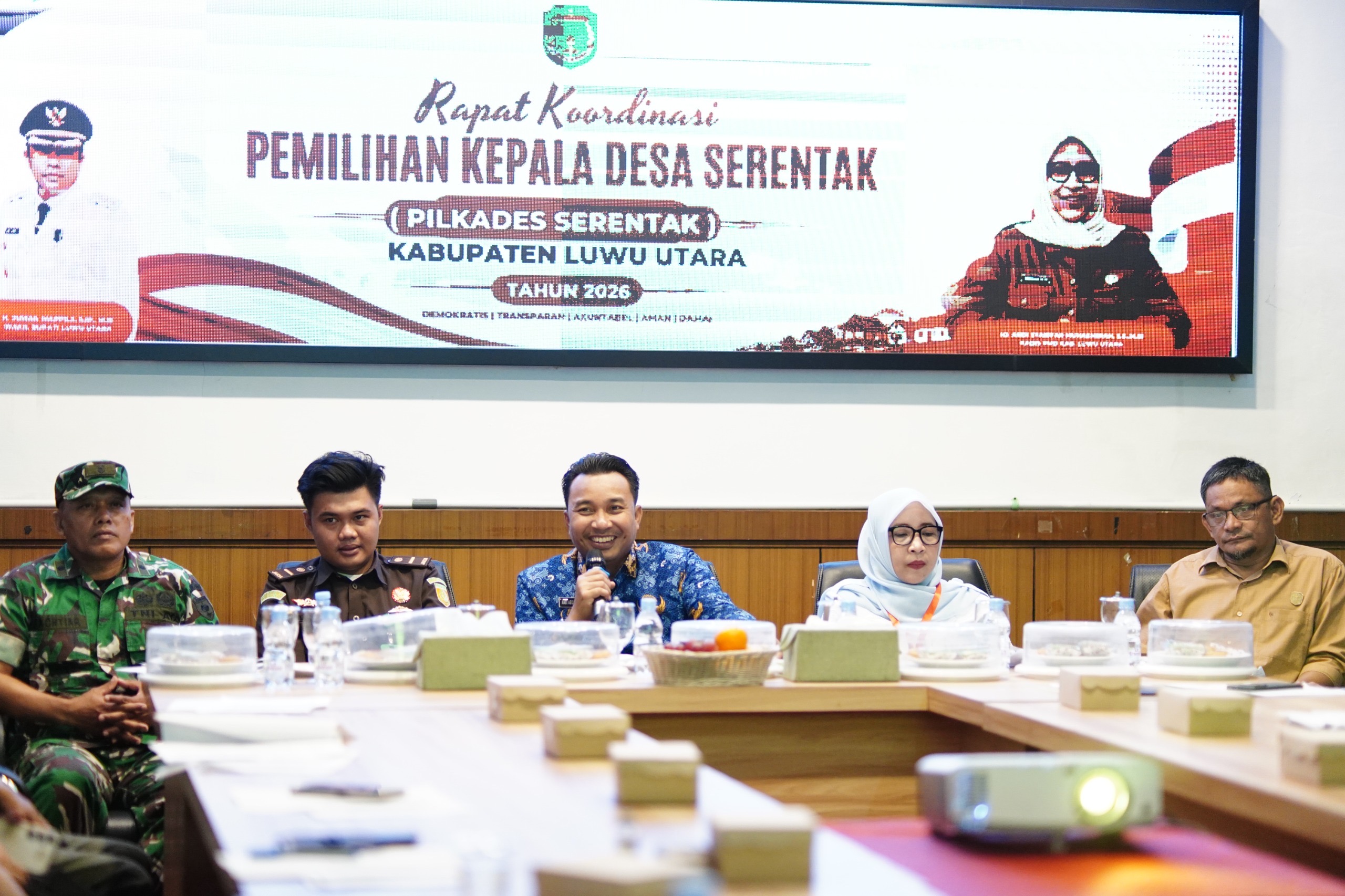 Pilkades serentak akan dilaksanakan di 41 desa di Lutra, Andi Rahim harap kolaborasi semua pihak