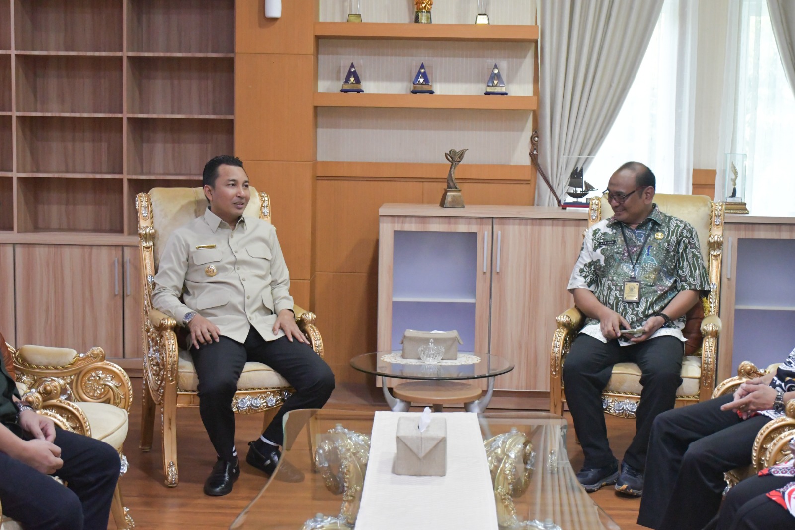 Terima Kunjungan Inspektorat Provinsi,ini yang disampaikan oleh Bupati Luwu Utara 