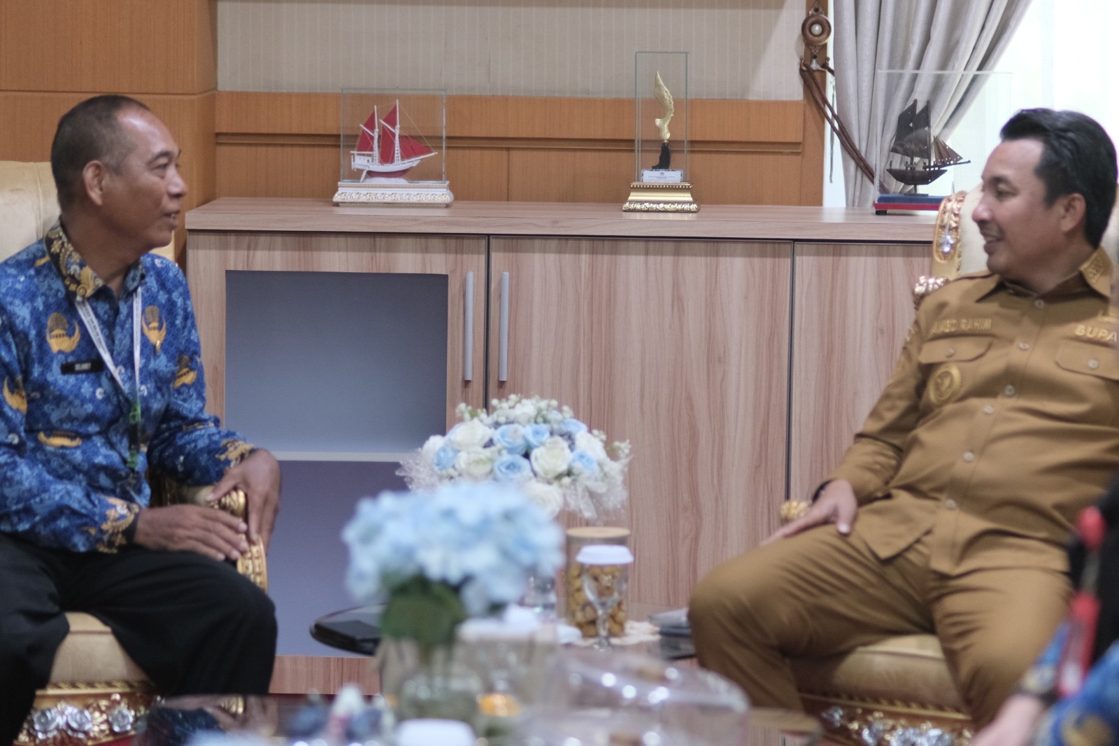 Audiensi Kemenaj,Bupati Tekankan Layanan Jamaah Yang Propesional