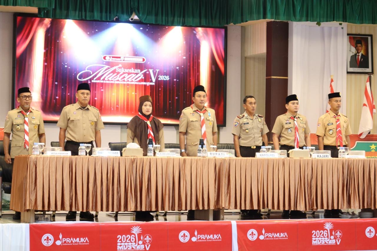 Muscab V Kwarcab Gerakan Pramuka Bupati berharap selaras dengan Program unggulan Pemerintah Daerah.
