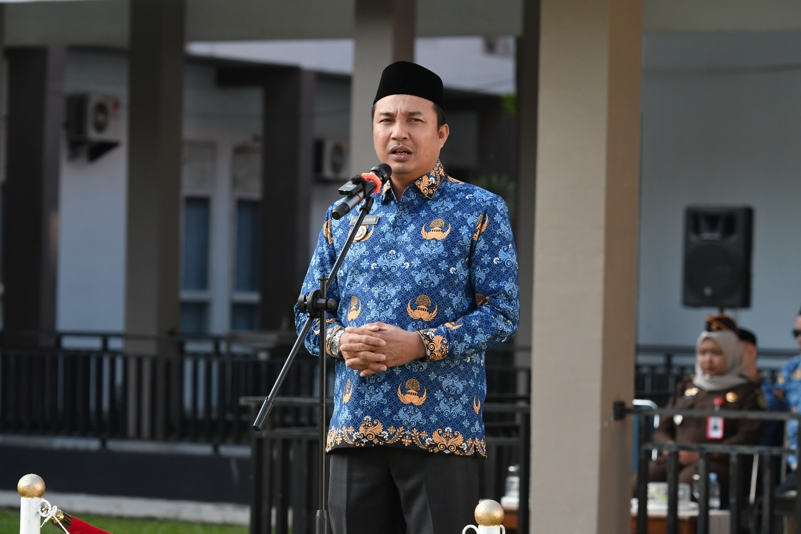 Pimpin Upacara HKN, Bupati Lutra Ajak  ASN Tingkatkan Kedisplinan Serta semangat Optimisme
