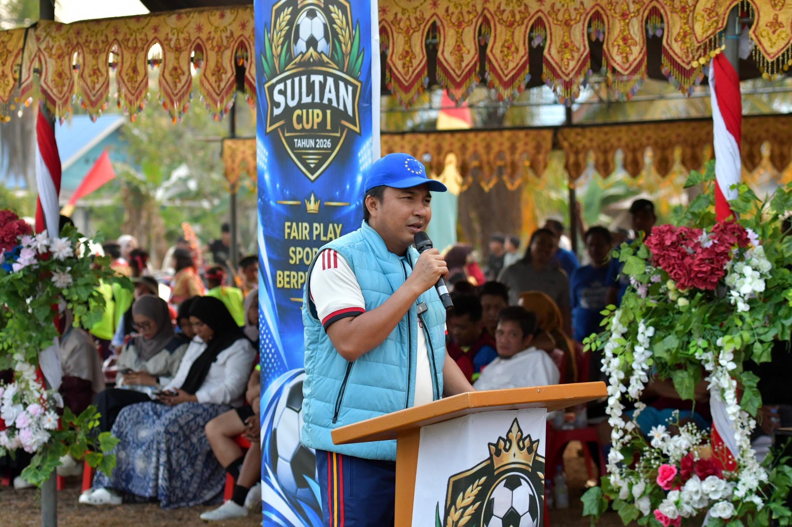 Di ramaikan 24 Tim, Turnamen Sepak Bola Sultan Cup 1 Resmi Di Buka Bupati Luwu Utara.