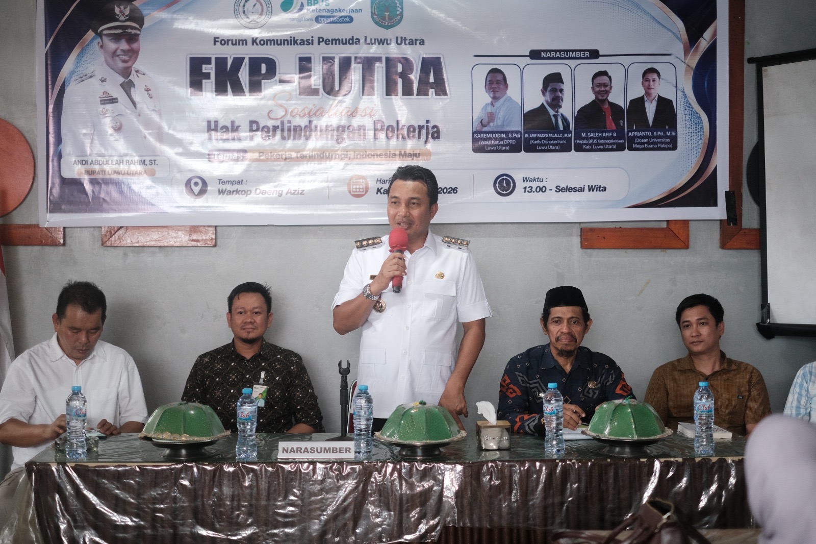 Andi Rahim menegaskan Perlindungan hak Pekerja sebagai Prioritas 