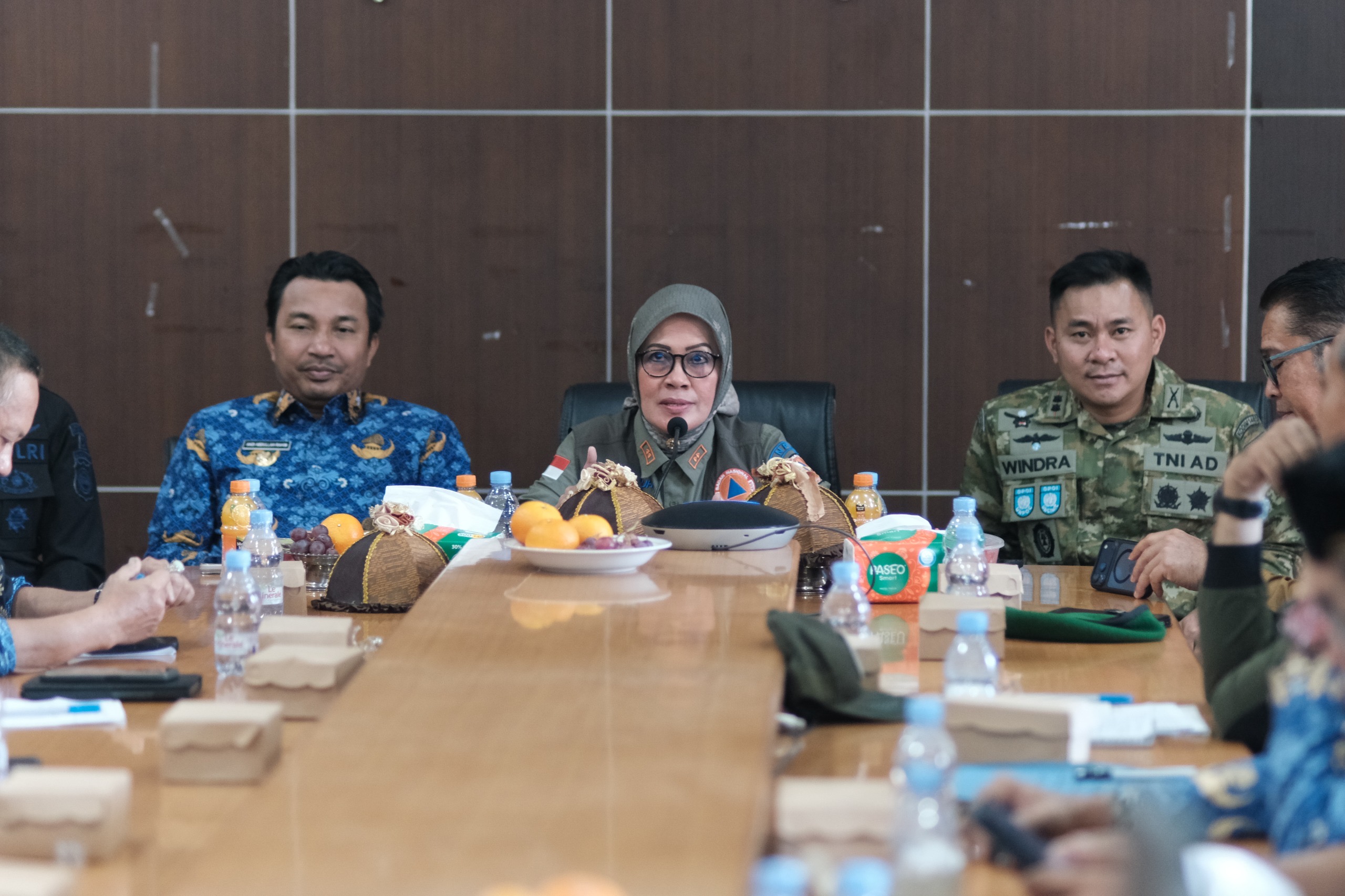 Wabup Lutra pimpin rapat koordinasi penanggulangan bencana 