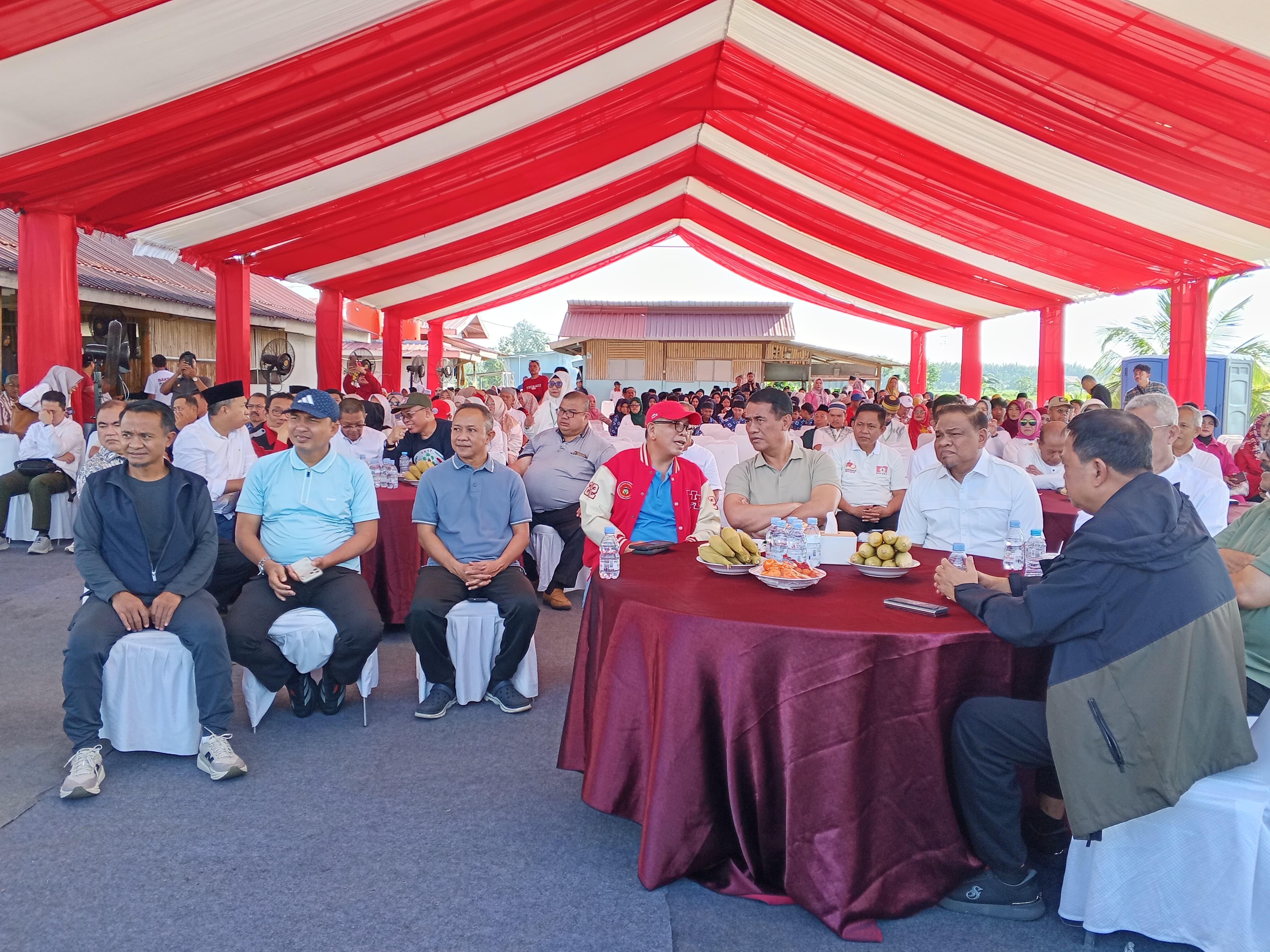 Wujud Dukungan,Andi Abdullah Rahim Hadiri Aksi Peduli Sosial 